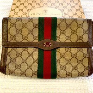 Vintage Gucci Ophidia Clutch Purse